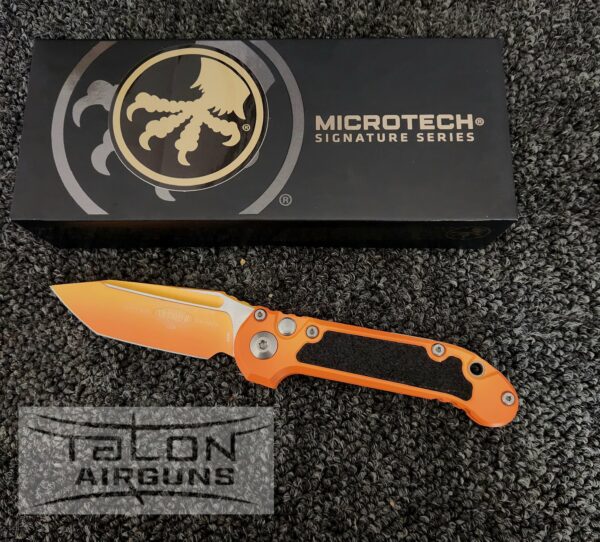 Microtech Knives LUDT Gen III Sunrise Tanto 1136-1LPSUS