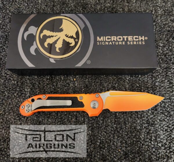 Microtech Knives LUDT Gen III Sunrise Tanto 1136-1LPSUS - Image 3