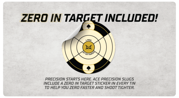 AirMarksman “ACE” Precision Slug – .22 40.1gr (.2175) – 125ct – Boat Tail - Image 4