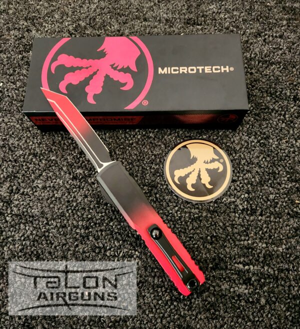 Microtech ULTRATECH ZBP T/E FADED BLACK/RED STANDARD (1123-1FBKRD) Knife - Image 4