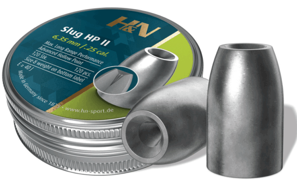 H&N Slug HP II, .249 Cal-.25 Cal, Hollowpoint, 120ct - Image 4