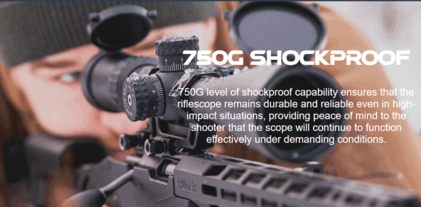 Vector Optics Sentinel-X Pro10-40x50 Center Dot Rifle Scope - Image 8