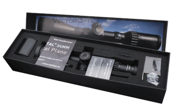 Vector Optics 34mm Continental x6 4-24x56 VCT FFP Rifle Scope PRS - Image 4