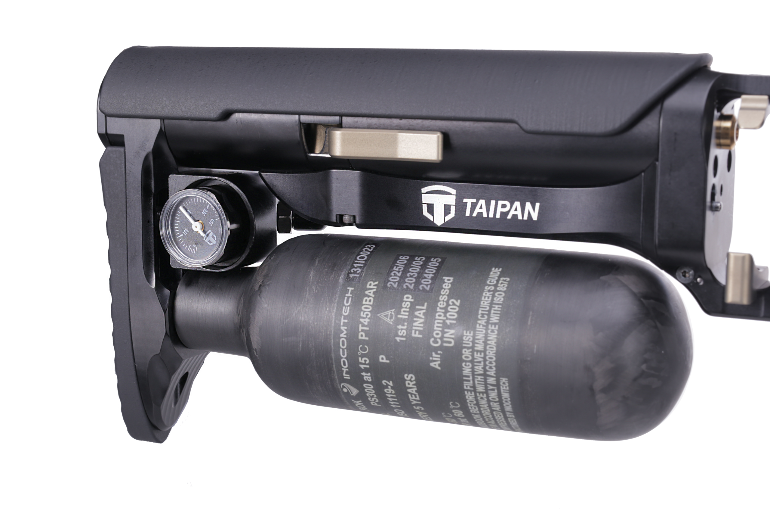 Taipan SLASH Pressure gauge adapter with angled filling pin - Image 3