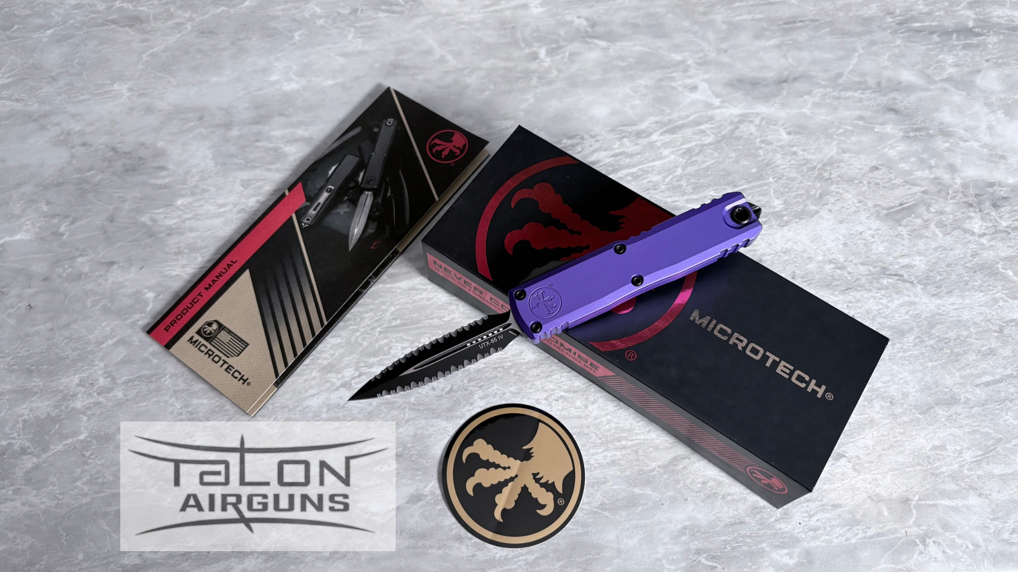 Microtech UTX-85 D/E Gen IV PURPLE