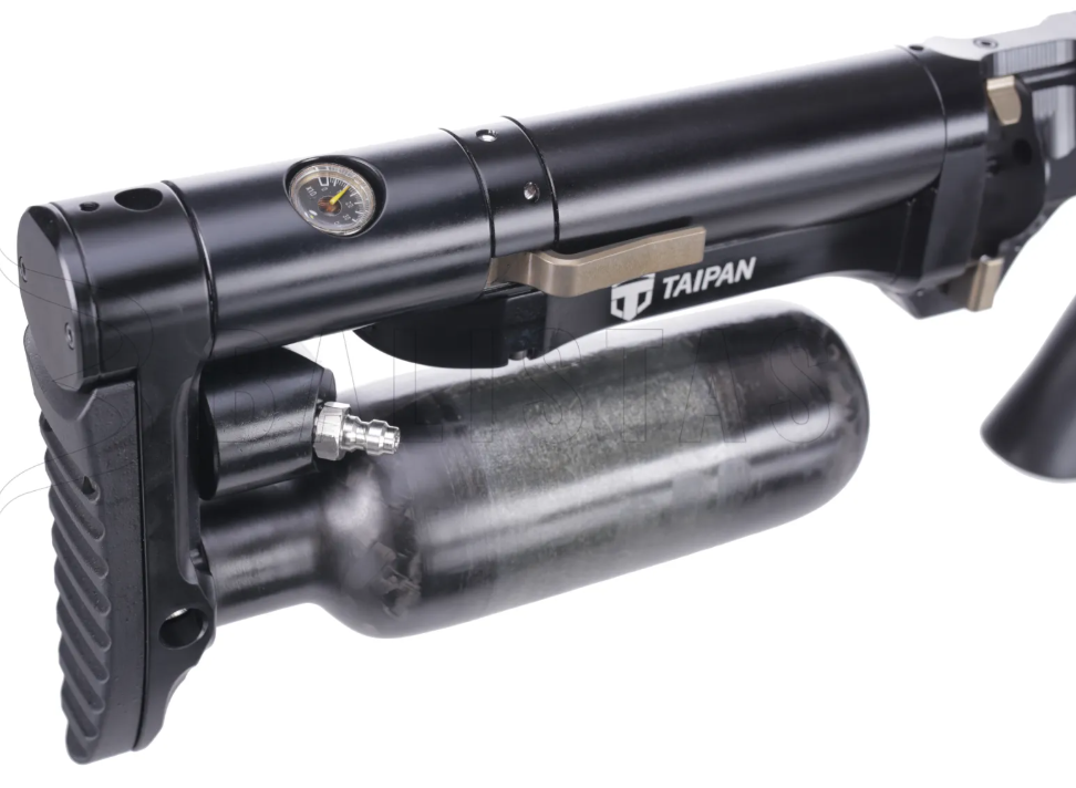 Air-G-Tac Power Plenum with regulator pressure gauge Taipan SLASH Airgun - Image 2