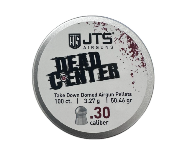 JTS Dead Center Precision .30cal. 3.25g (50.15gr) Domed pellets (100ct) Bulk