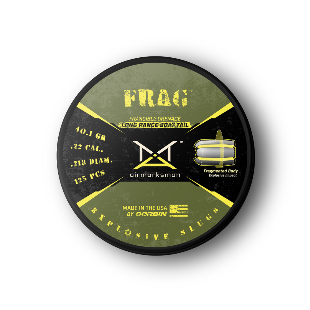 Airmarksman FRAG Frangible Grenade Slugs – .22 125ct