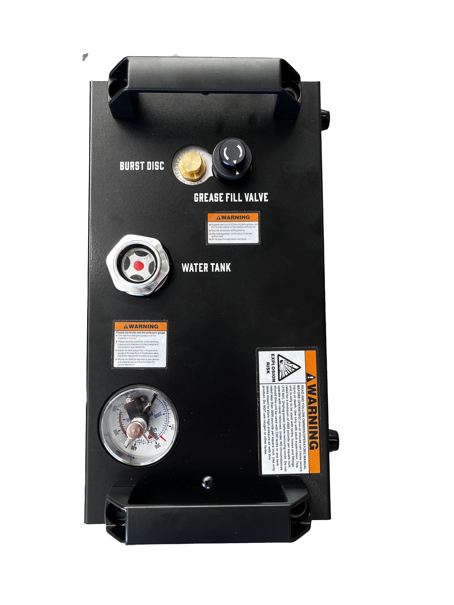 JTS COMP100 Portable High Pressure Compressor w/ Advanced Noise Abatement, 6200psi - Image 4