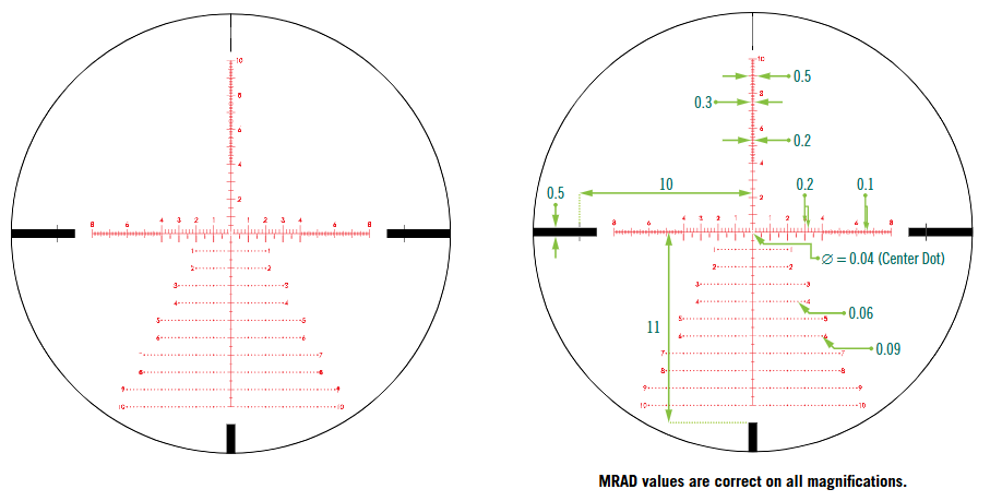 Vortex Optics Strike Eagle® 5-25x56 FFP EBR-7C Reticle | 34mm Tube - Image 3